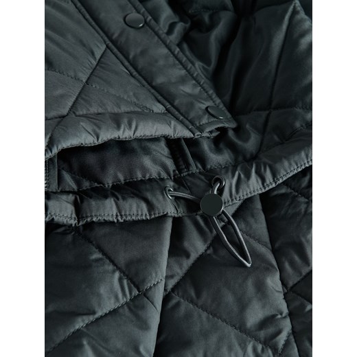 Reserved - Pikowana kurtka - zielony Reserved S Reserved