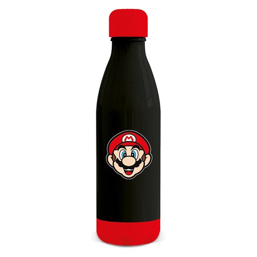 Super Mario Butelka &quot;Super Mario&quot; w kolorze czarno-czerwonym - 660 ml ze sklepu Limango Polska w kategorii Naczynia dziecięce - zdjęcie 174718846