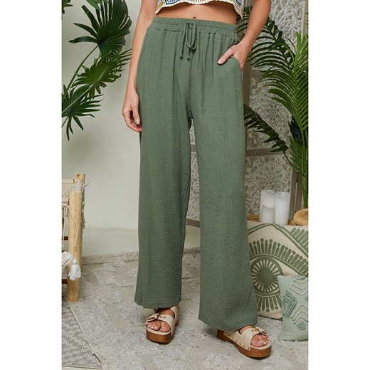 Spodnie damskie Lin Passion casualowe 