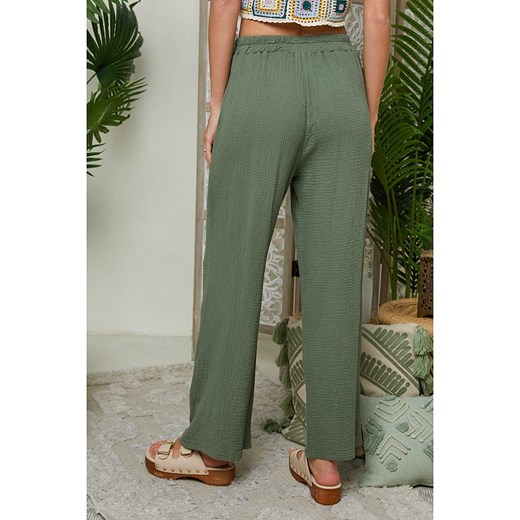 Spodnie damskie Lin Passion casualowe 