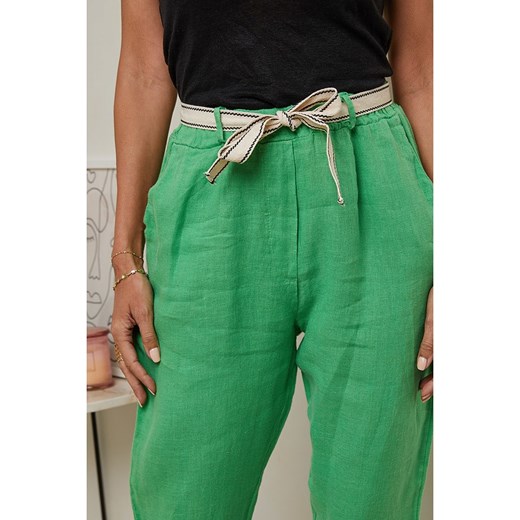 Spodnie damskie Le Monde Du Lin 