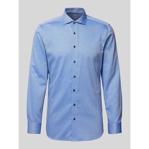 Koszula biznesowa o kroju slim fit z kołnierzykiem typu cutaway ze sklepu Peek&Cloppenburg  w kategorii Koszule męskie - zdjęcie 174726725