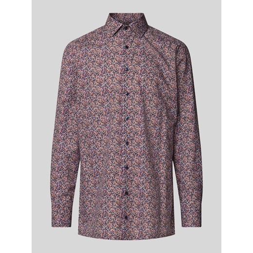 Koszula biznesowa o kroju regular fit z listwą guzikową ze sklepu Peek&Cloppenburg  w kategorii Koszule męskie - zdjęcie 174726947