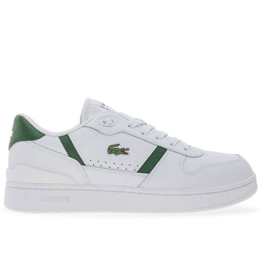 Buty Lacoste T-Clip 224 2 SMA 748SMA0031-1R5 - białe ze sklepu streetstyle24.pl w kategorii Buty sportowe męskie - zdjęcie 174727696