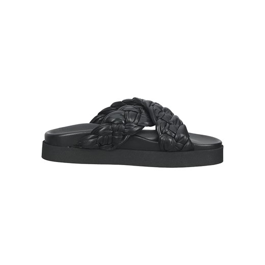 PETER KAISER Skórzane klapki w kolorze czarnym Peter Kaiser 39 Limango Polska okazyjna cena