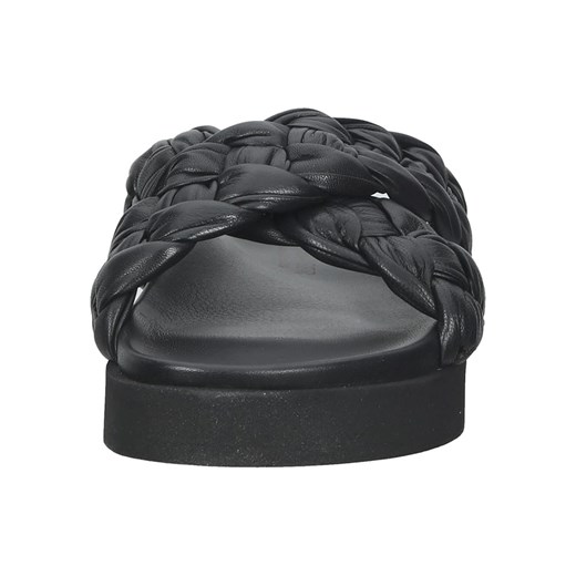 PETER KAISER Skórzane klapki w kolorze czarnym Peter Kaiser 39 okazja Limango Polska