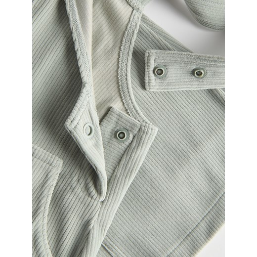 Reserved - Spódnica na szelkach - jasnoturkusowy Reserved 86 (12-18 m.) Reserved