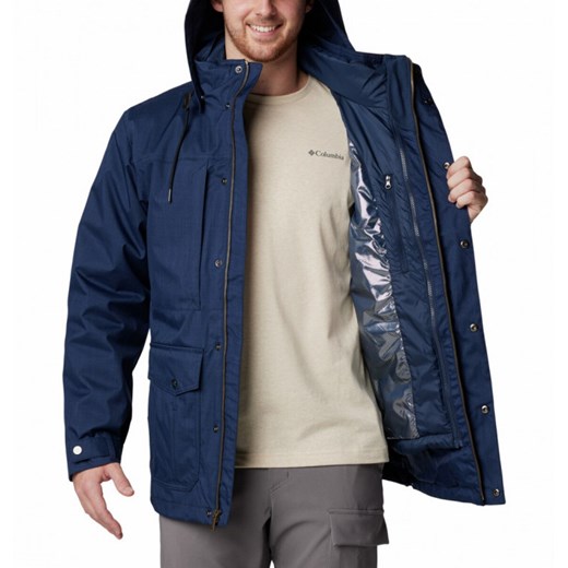 Męska kurtka zimowa Columbia Horizons Pine II Interchange Jacket - granatowa Columbia S Sportstylestory.com