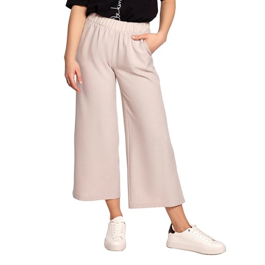Be Wear Kuloty w kolorze beżowym ze sklepu Limango Polska w kategorii Spodnie damskie - zdjęcie 174731467