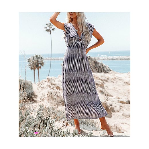 LA Angels Sukienka w kolorze granatowo-kremowym ze sklepu Limango Polska w kategorii Sukienki - zdjęcie 174731626