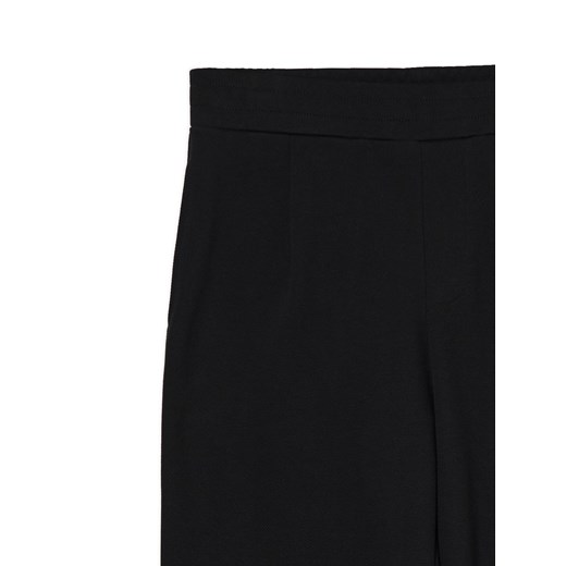 Cropp - Czarne spodnie z dżerseju - czarny Cropp XS Cropp