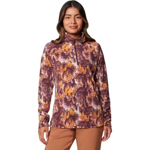 Bluza polarowa damska Glacial IV Print Half Zip Columbia ze sklepu SPORT-SHOP.pl w kategorii Bluzy damskie - zdjęcie 174733855