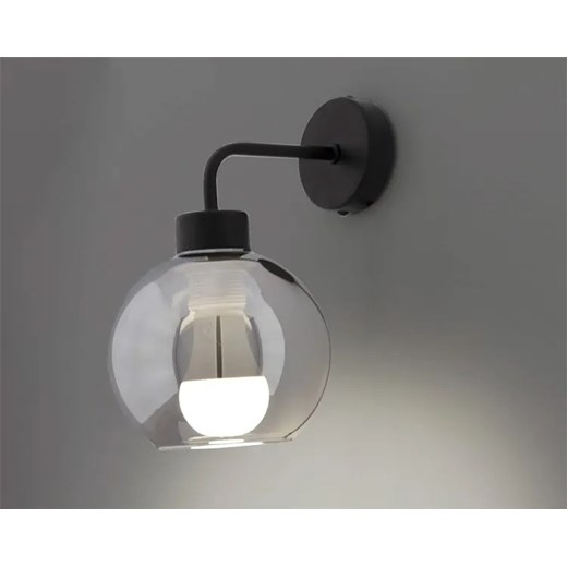 Nowoczesny szklany kinkiet ścienny - D159-Eres Lumes One Size Edinos.pl