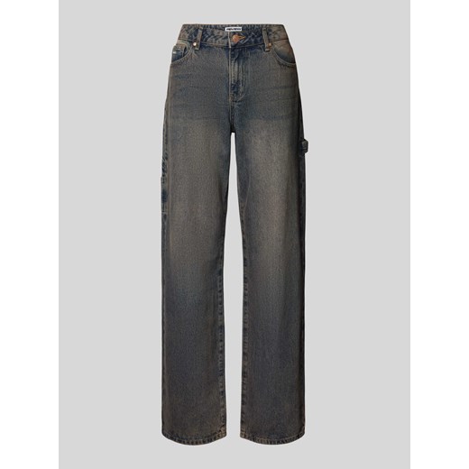 Jeansy z prostą nogawką Essentials ze sklepu Peek&Cloppenburg  w kategorii Jeansy damskie - zdjęcie 174739527