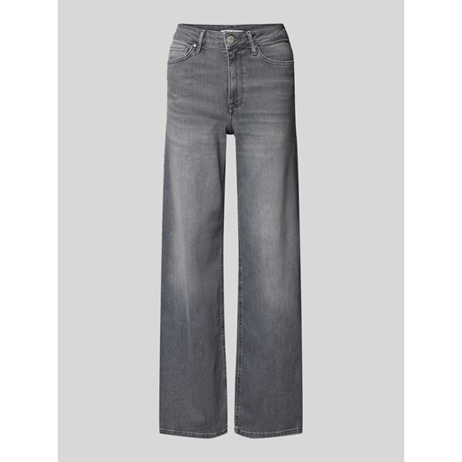 Jeansy z szeroką nogawką i 5 kieszeniami model ‘MADISON’ ze sklepu Peek&Cloppenburg  w kategorii Jeansy damskie - zdjęcie 174739629