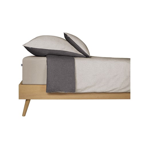 Schiesser Prześcieradło "Elli" w kolorze beżowym na gumce Schiesser 100x200 cm Limango Polska okazja