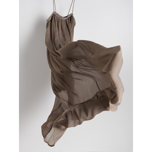 Reserved - Sukienka maxi - brązowy Reserved M Reserved