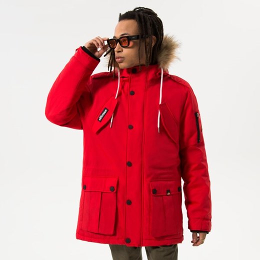 ELLESSE KURTKA ZIMOWA BLIZZARD PARKA JACKET RED Ellesse XL wyprzedaż Sizeer