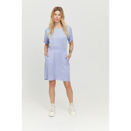 Mazine sukienka niebieska luźna casual 