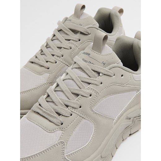 Cropp - Szare sneakersy - jasny szary Cropp 41 Cropp