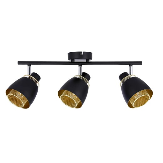 Czarna industrialna lampa sufitowa - D187 C2-T09 ze sklepu Edinos.pl w kategorii Lampy sufitowe - zdjęcie 174749307