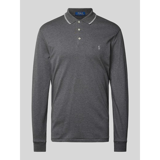 Koszulka polo o kroju slim fit z wyhaftowanym logo ze sklepu Peek&Cloppenburg  w kategorii T-shirty męskie - zdjęcie 174749786