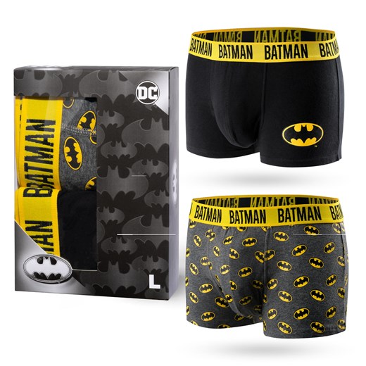 Zestaw 2x Bokserki męskie Batman | Pomysł na prezent | Dzień Chłopaka ze sklepu Sklep SOXO w kategorii Majtki męskie - zdjęcie 174751358