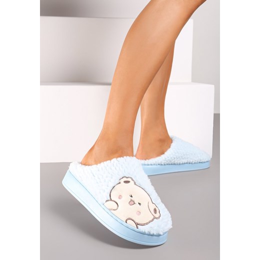 Kapcie damskie Born2be casualowe zimowe 