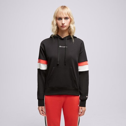 CHAMPION BLUZA Z KAPTUREM HOODED SWEATSHIRT ze sklepu Sizeer w kategorii Bluzy damskie - zdjęcie 174757075