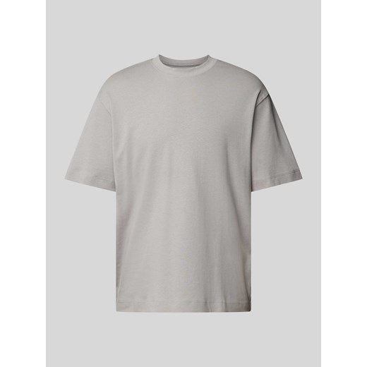 T-shirt z detalem z logo model ‘EURBAN EDGE’ ze sklepu Peek&Cloppenburg  w kategorii T-shirty męskie - zdjęcie 174758827