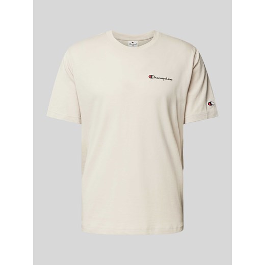 T-shirt z nadrukiem z logo ze sklepu Peek&Cloppenburg  w kategorii T-shirty męskie - zdjęcie 174758868