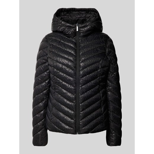Kurtka pikowana z kapturem ze sklepu Peek&Cloppenburg  w kategorii Kurtki damskie - zdjęcie 174759289