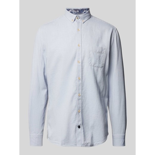 Koszula casualowa o kroju regular fit z kołnierzykiem typu button down ze sklepu Peek&Cloppenburg  w kategorii Koszule męskie - zdjęcie 174759298