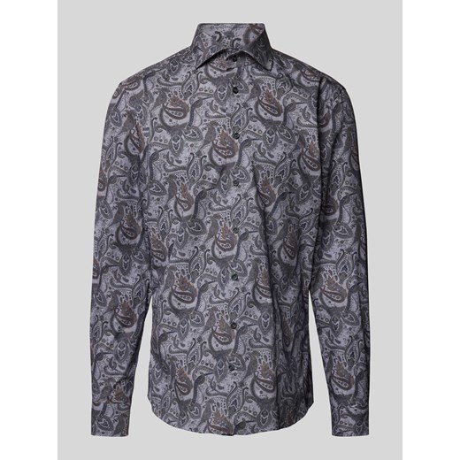 Koszula biznesowa o kroju regular fit z kołnierzykiem typu cutaway ze sklepu Peek&Cloppenburg  w kategorii Koszule męskie - zdjęcie 174759316