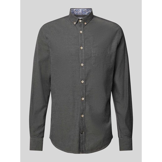 Koszula casualowa o kroju regular fit z kołnierzykiem typu button down ze sklepu Peek&Cloppenburg  w kategorii Koszule męskie - zdjęcie 174759535