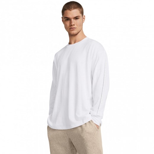Męska bluza dresowa nierozpinana bez kaptura Under Armour UA HW Tonal Wordmark Under Armour XL wyprzedaż Sportstylestory.com