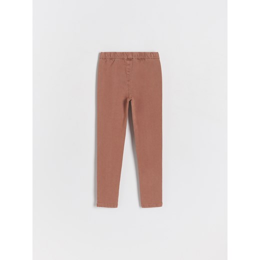 Reserved - Jegginsy z rozcięciami - kasztanowy Reserved 158 (12 lat) Reserved