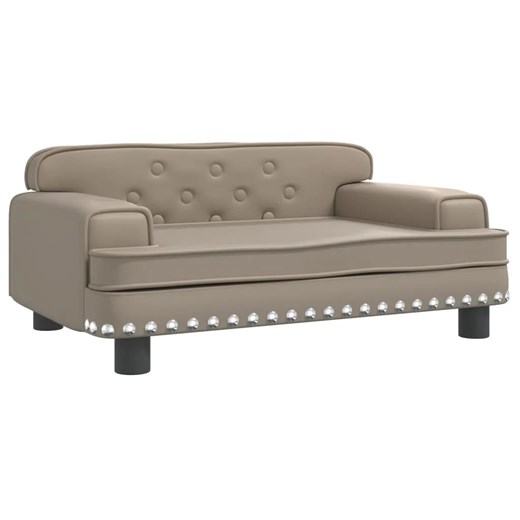 Nowoczesna sofa dziecięca cappuccino - Nilan ze sklepu Edinos.pl w kategorii Meble dziecięce - zdjęcie 174763869