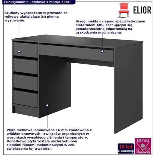 Biurko/sekretarzyk Elior