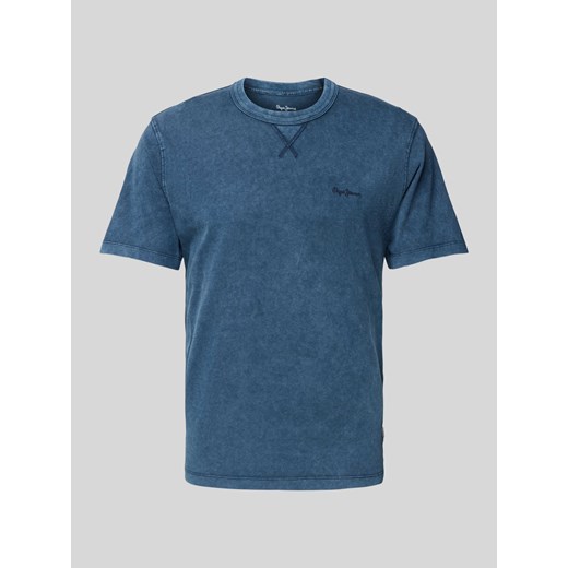 T-shirt z wyhaftowanym logo model ‘Silverton’ ze sklepu Peek&Cloppenburg  w kategorii T-shirty męskie - zdjęcie 174775297