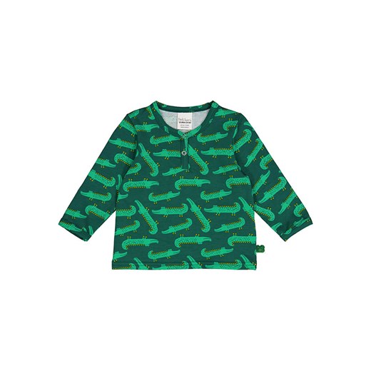 Fred´s World by GREEN COTTON Koszulka &quot;Croco&quot; w kolorze zielonym ze sklepu Limango Polska w kategorii Koszulki niemowlęce - zdjęcie 174776147