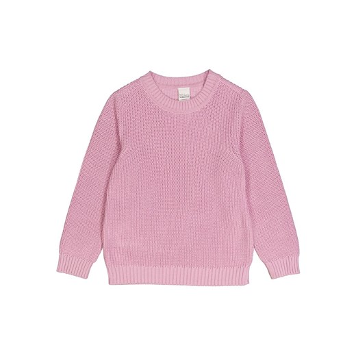 Fred´s World by GREEN COTTON Sweter &quot;Chunky&quot; w kolorze jasnoróżowym ze sklepu Limango Polska w kategorii Swetry dziewczęce - zdjęcie 174776185