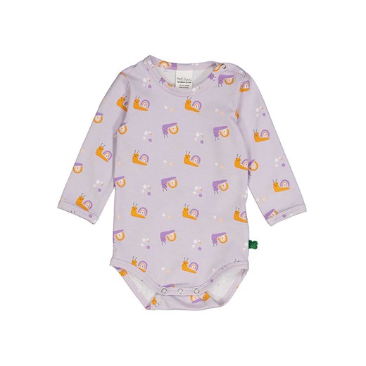 Fred´s World by GREEN COTTON Body &quot;Snail&quot; w kolorze fioletowo-pomarańczowym ze sklepu Limango Polska w kategorii Body niemowlęce - zdjęcie 174776296