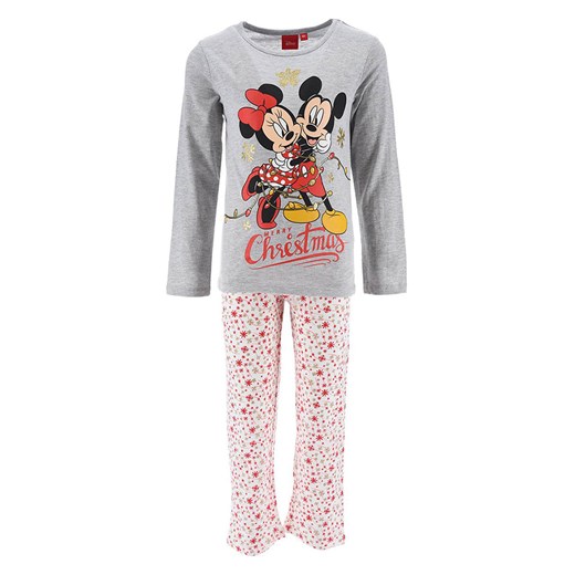 Disney Minnie Mouse Piżama &quot;Minnie&quot; w kolorze szaro-biało-czerwonym ze sklepu Limango Polska w kategorii Piżamy dziecięce - zdjęcie 174776355