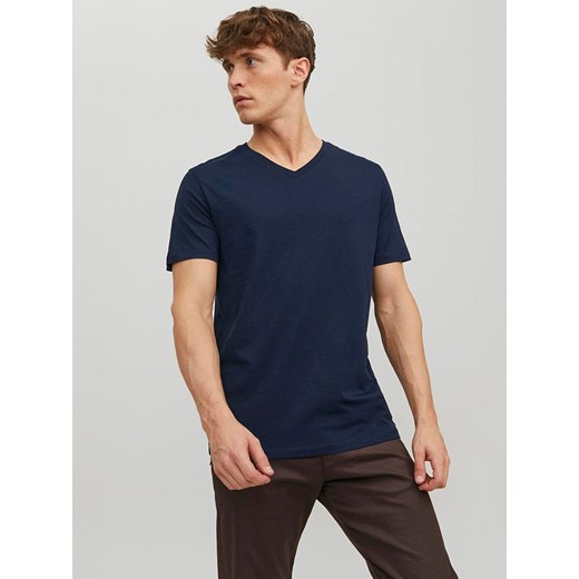 Jack &amp; Jones Koszulka w kolorze granatowym ze sklepu Limango Polska w kategorii T-shirty męskie - zdjęcie 174776688