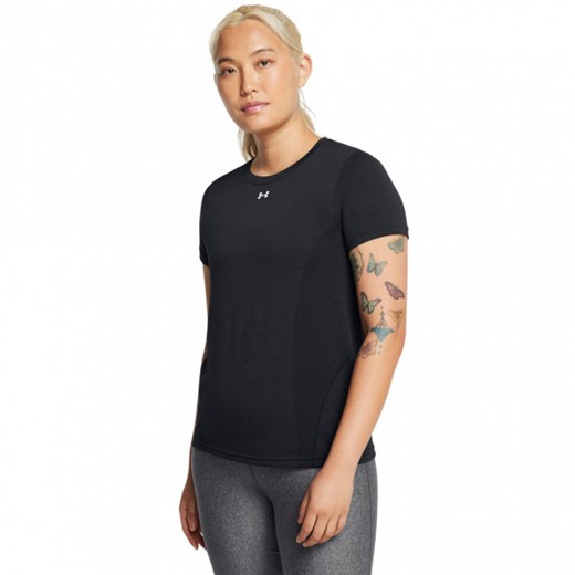 Damska koszulka treningowa Under Armour Vanish Seamless Loose Ss - czarna ze sklepu Sportstylestory.com w kategorii Bluzki damskie - zdjęcie 174777495