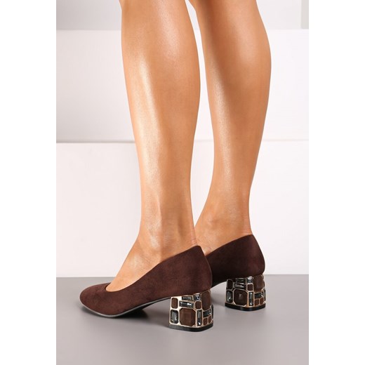 Czółenka Born2be eleganckie bez zapięcia 