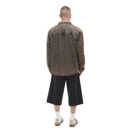 Cropp - Jeansowa koszula vintage - szary Cropp S Cropp