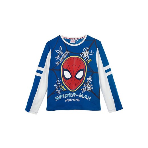 Spiderman Koszulka &quot;Spider-Man&quot; w kolorze niebiesko-biało-czerwonym ze sklepu Limango Polska w kategorii T-shirty chłopięce - zdjęcie 174783307
