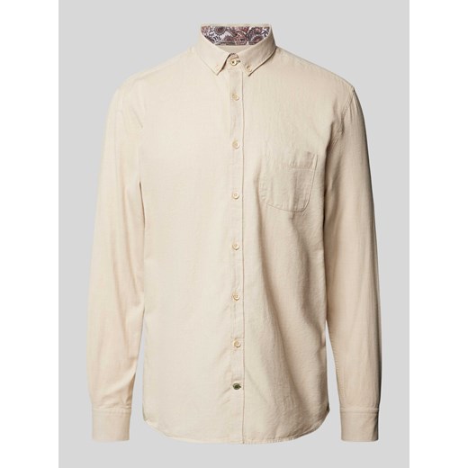 Koszula casualowa o kroju regular fit z kołnierzykiem typu button down ze sklepu Peek&Cloppenburg  w kategorii Koszule męskie - zdjęcie 174784838